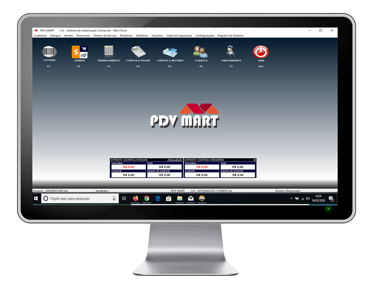 PDV Mart - Sistema frente de caixa 2023
